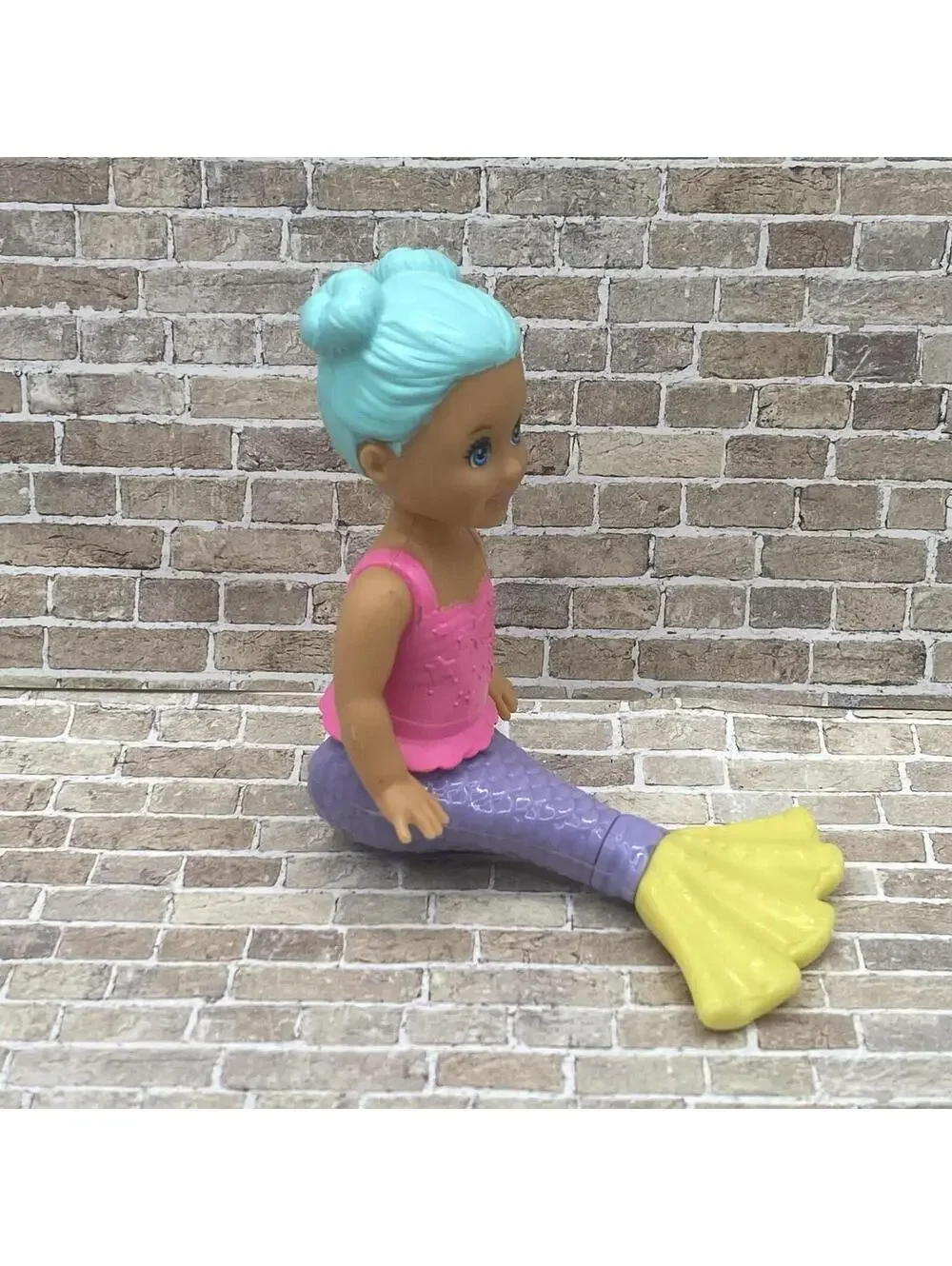 Barbie Dreamtopia Kelly Chelsea Mermaid Doll Purple Hair 6” Toy B18 - Picture 3 of 8